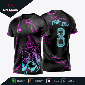 Arte Camisa Interclasse Zeus Energy - 0257