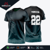 Arte Camisa Interclasse Lobo Gradiente
