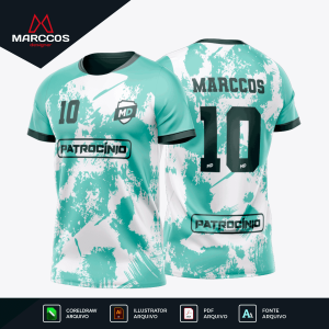 Arte Camisa Futebol Padrão - 0075