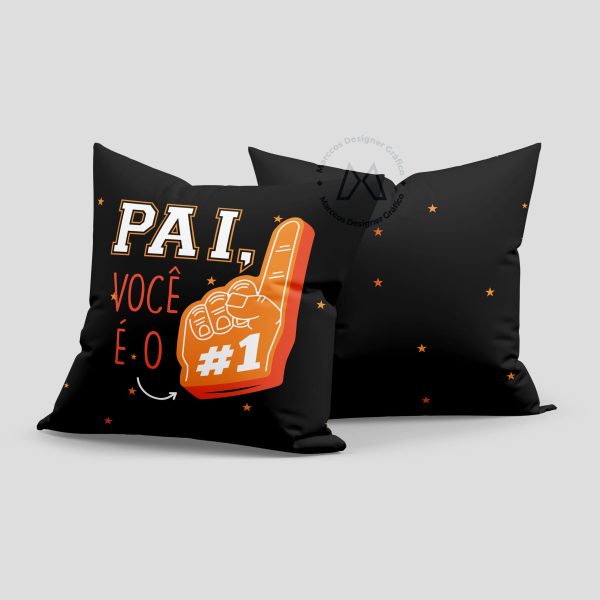 Pacote 15 Artes Almofadas Dia dos Pais Vol.1