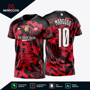 Arte Camisa Futebol Padrão 0017