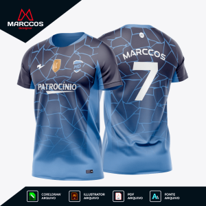 Arte Camisa Futebol Padrão 0017