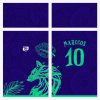 Arte Camisa Interclasse Wolf Limon