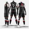 Mockup Uniforme de Futebol 3 Poses