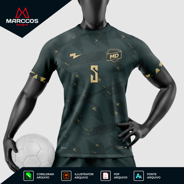 Arte Camisa Futebol Textura 0003