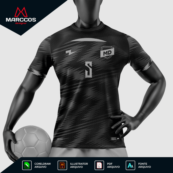 Arte Camisa Futebol Textura 0002