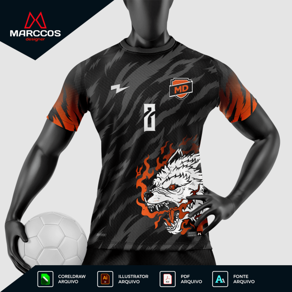 Arte Camisa Interclasse Tigre Khan - 0007