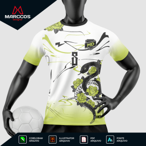 Arte Camisa Interclasse Cobra Lunara - 0014