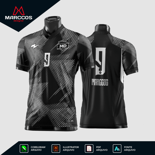 Arte Camisa Futebol Textura 0005