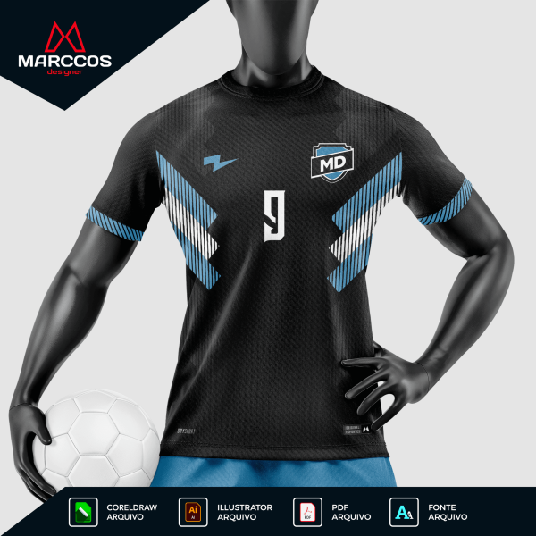 Arte Camisa Futebol Textura 0001