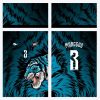 Arte Camisa Interclasse Tigre Tyson