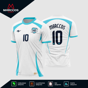 Arte Camisa Futebol Padrão - 0069