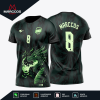 Arte Camisa Dragão Verde - Interclasse 0024