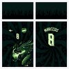 Arte Camisa Dragão Verde - Interclasse 0024