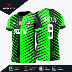 Arte Camisa Futebol Camuflada - Textura 0008