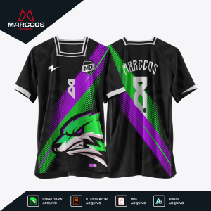 Arte Camisa Tiger Furious - Interclasse 0028