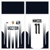 Arte Camisa Futebol Padrão 0043