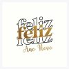 Arte Estampa Camisa Feliz Ano Novo - 0002