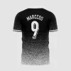 Arte Camisa Futebol Preta Dispersão
