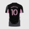Arte Camisa Futebol Amador Preta e Rosa