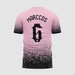 Arte Camisa Futebol Rosa Dispersão