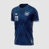 Arte Camisa Futebol Azul