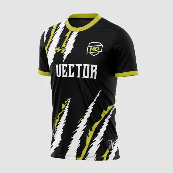 Arte Camisa Futebol Garras Tigre