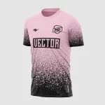 Arte Camisa Futebol Rosa Dispersão