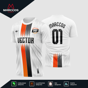 Arte Camisa Futebol Padrão 0052