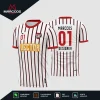 Arte Camisa Futebol Listrada