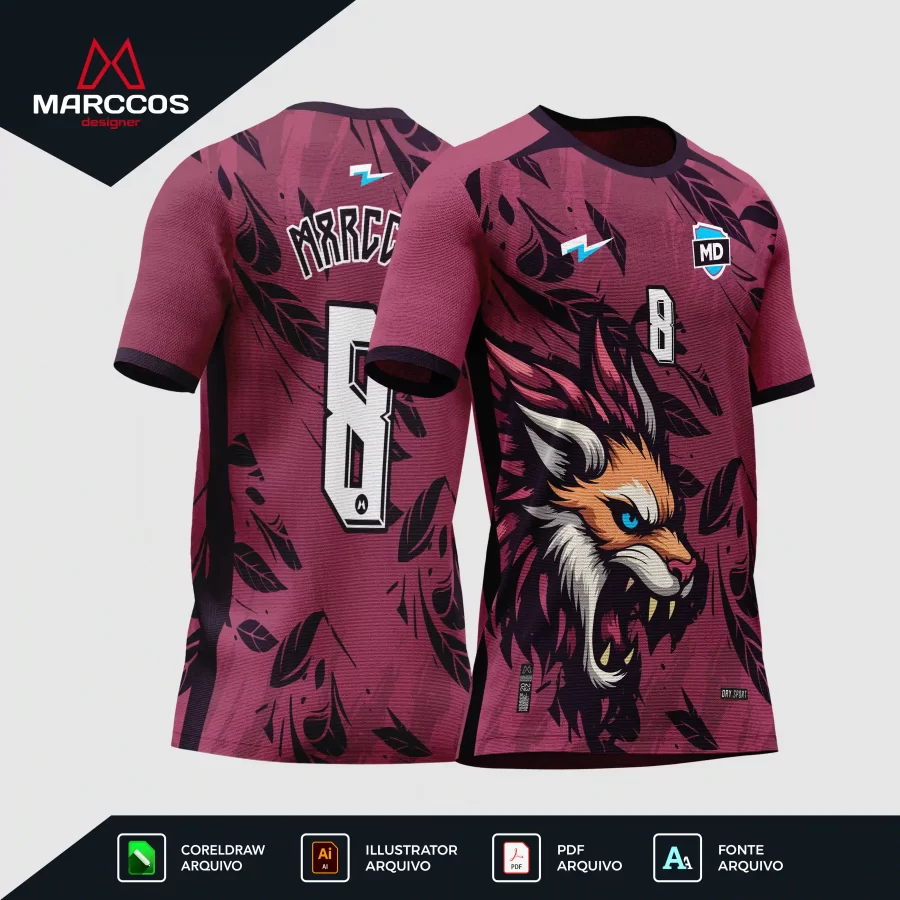 Arte Camisa de Interclasse Tigre