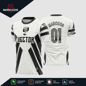 Arte Camisa Futebol Padrão 0052