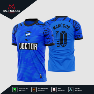 Arte Camisa Futebol Padrão 0052