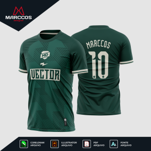 Arte Camisa Futebol Padrão 0052