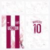 Arte Camisa Time de Futebol Listrada