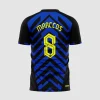 Arte Vetor Camisa Futebol Amador Preta e Azul