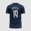 Arte Vetor Camisa Futebol Azul