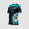 Arte Camisa Interclasse Fênix Chamas Fogo