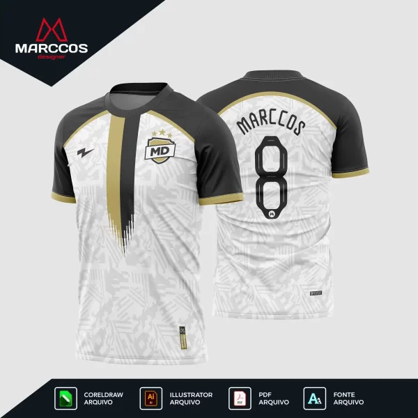 Arte Camisa Futebol Amador