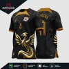 Arte Camisa Interclasse Fênix Dourada