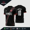 Arte Camisa Futebol Amador Conceito River Plate