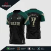 Arte Vetor Camisa Futebol Treino