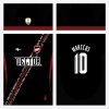 Arte Camisa Futebol Amador Conceito River Plate