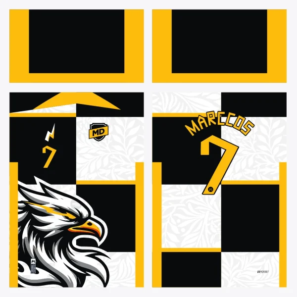 Arte Estampa Vetor Camisa de Interclasse Águia