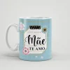 Arte Editável Caneca Dia das Mães 2025