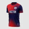 Arte Vetor Estampa Camisa de Futebol