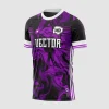 Arte Vetor Estampa Camisa de Futebol