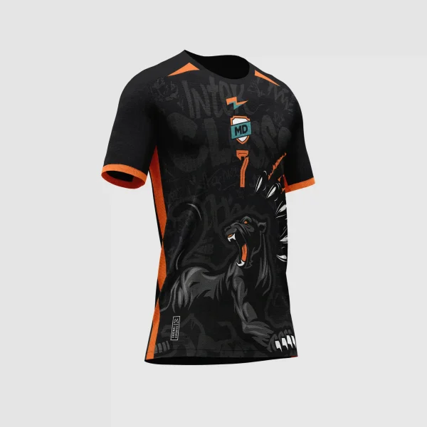 Arte Estampa Vetor Camisa de Interclasse Pantera