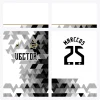 Arte Vetor Editável Camisa de Futebol