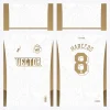 Arte Vetor Camisa de Futebol Floral